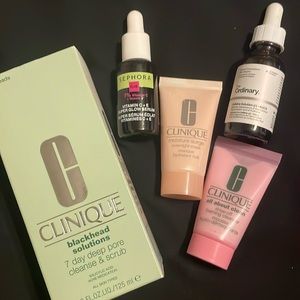A mixed bag of beauty goodies!!! Clinique, The Ordinary and Sephora
